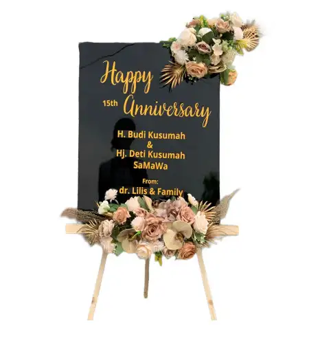 Papan Bunga Akrilik Pangongsean